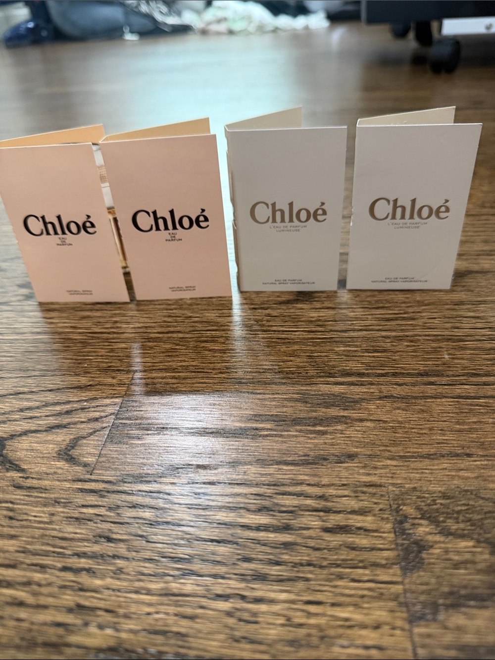 Bundle of 4 Chloe samples